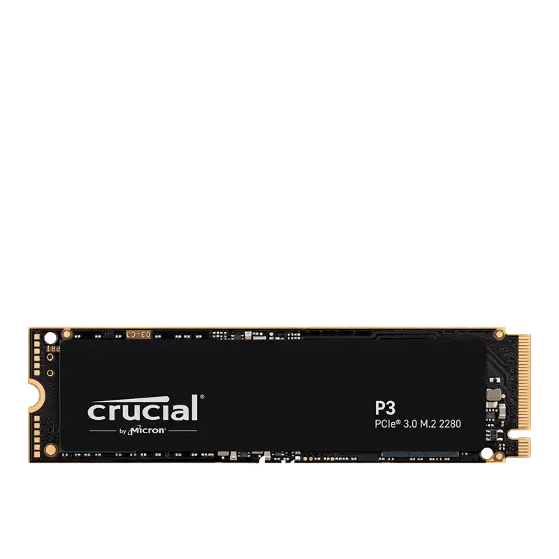 Crucial P3 500GB PCIe M.2 SSD